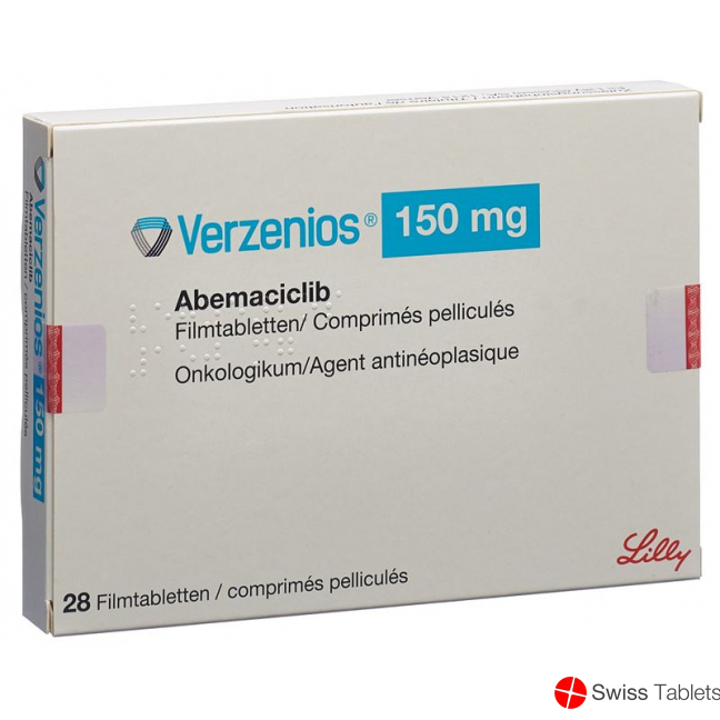 Verzenios Filmtabletten 150mg 28 Stück buy online