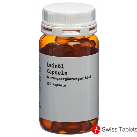 Naturage Leinöl Kapseln Dose 100 Stück buy online