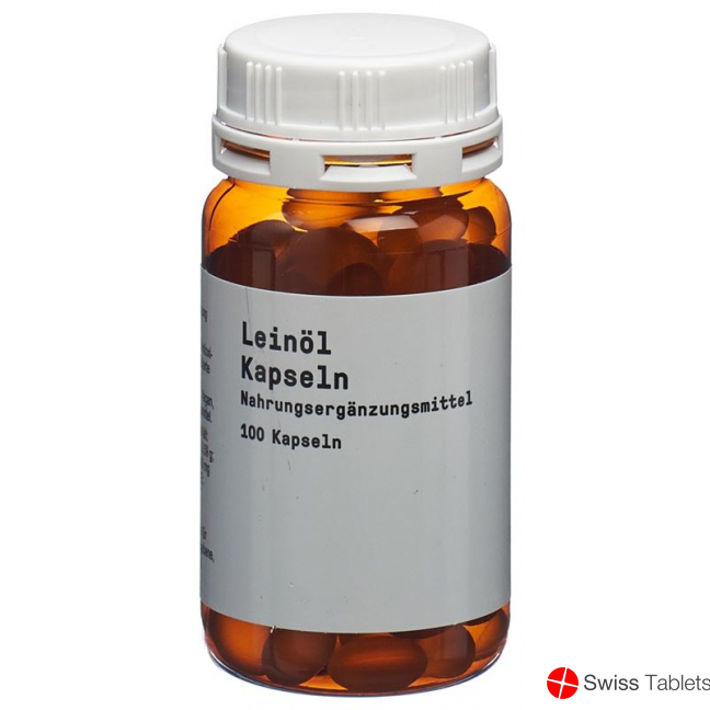 Naturage Leinöl Kapseln Dose 100 Stück buy online