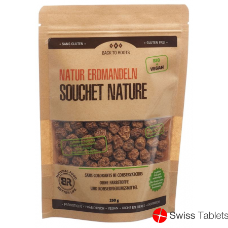 Back To Roots Natur Erdmandeln Bio Beutel 250g buy online