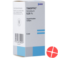 Timoptic Gd Opht 0.25% Fl 5 ml