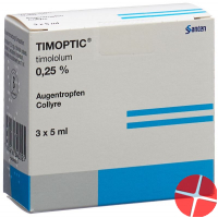 Timoptic Gd Opht 0.25% 3 Fl 5 ml