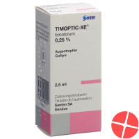 Timoptic-XE Gd Opht 0.25% Fl 2.5 ml