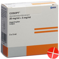 Cosopt Gd Opht sterile 3 Fl 5 ml