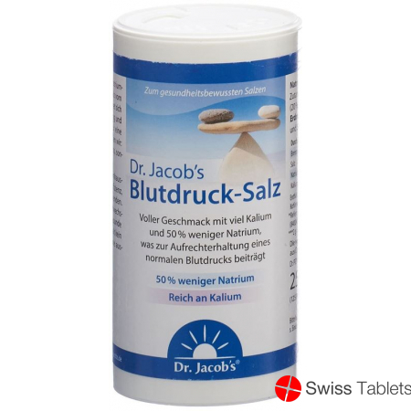 Dr. Jacob's Blutdruck-Salz Dose 250g buy online Dr. Jacob's Blutdruck-Salz Dose 250g buy online
