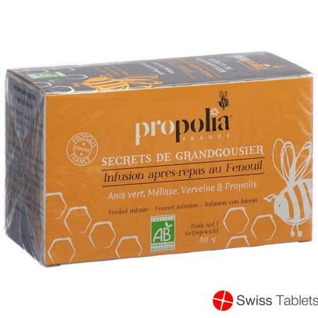 Propolia Tee Nach Dem Essen Bio Beutel 20 Stück buy online