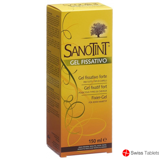 Sanotint Fixer Gel Strong Hold Tube 150ml buy online
