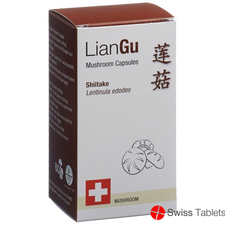 LianGu Shiitake Mushrooms Capsules Can 60 Pieces buy online