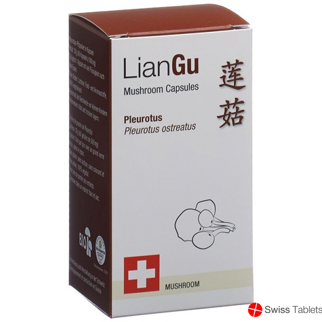 LianGu Pleurotus Mushrooms Capsules Can 60 Pieces buy online