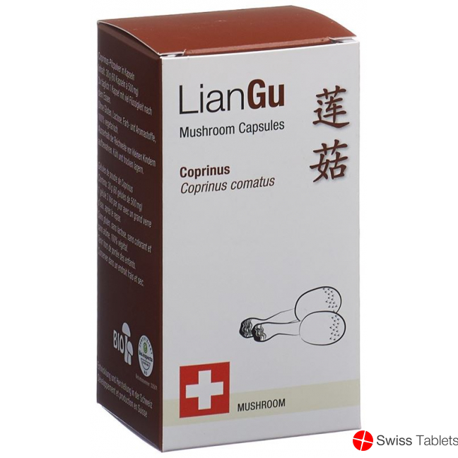 LianGu Coprinus Mushrooms Capsules Can 60 Pieces buy online