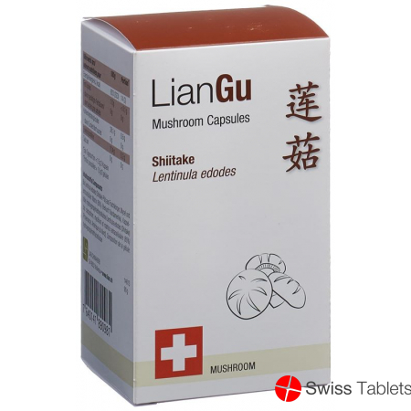 LianGu Shiitake Mushrooms Capsules Can 180 Pieces buy online