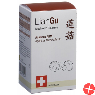 LianGu Agaricus Abm Mushrooms Capsules Can 180 Pieces