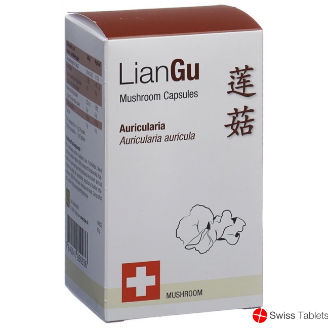 LianGu Auricularia Mushrooms Capsules Can 180 Pieces buy online