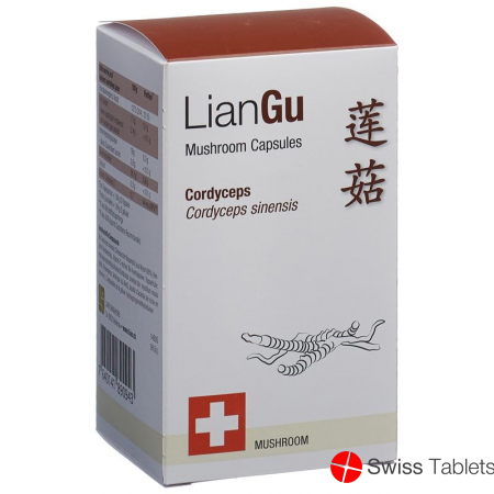 LianGu Cordyceps Mushrooms Capsules Can 180 Pieces buy online