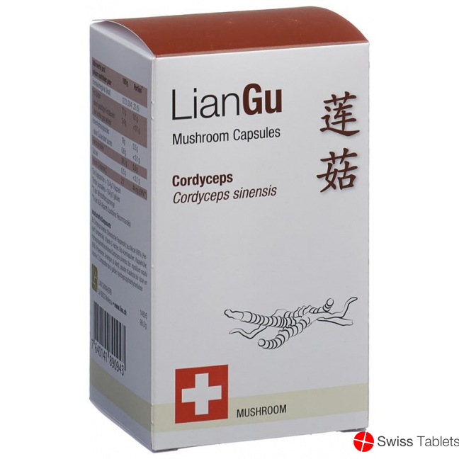 LianGu Cordyceps Mushrooms Capsules Can 180 Pieces buy online