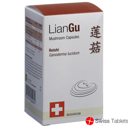 LianGu Reishi Mushrooms Capsules Can 180 Pieces buy online