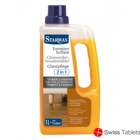 Starwax Glanzpflege 2in1 Parkett Flasche 1L buy online