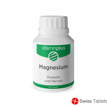 Vitaminplus Magnesium Kapseln Dose 120 Stück buy online