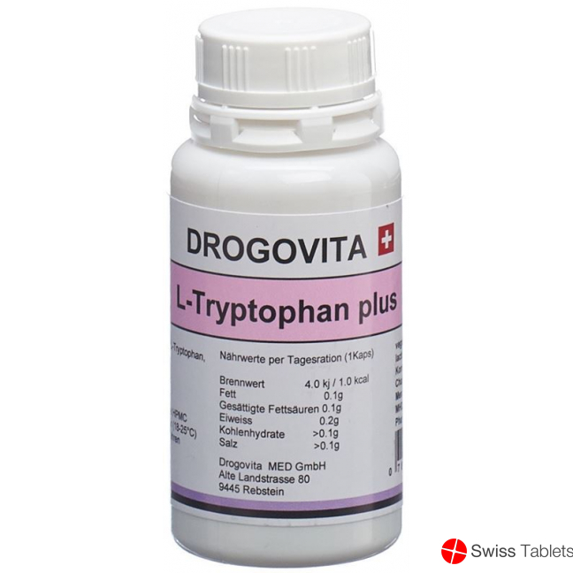 Drogovita L-tryptophan Plus Kapseln Dose 50 Stück buy online