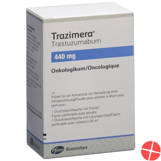 Trazimera Trockensubstanz 440mg C Solv Durchstechflasche
