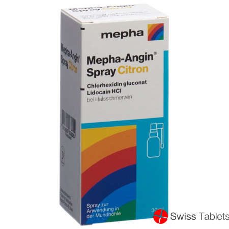 Mepha-angin Spray Citron Flasche 30ml buy online