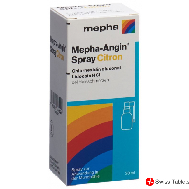 Mepha-angin Spray Citron Flasche 30ml buy online