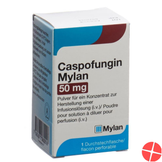 Caspofungin Mylan Trockensubstanz 50mg Durchstechflasche