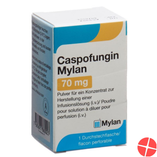 Caspofungin Mylan Trockensubstanz 70mg Durchstechflasche