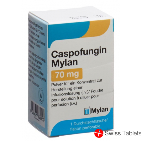 Caspofungin Mylan Trockensubstanz 70mg Durchstechflasche buy online