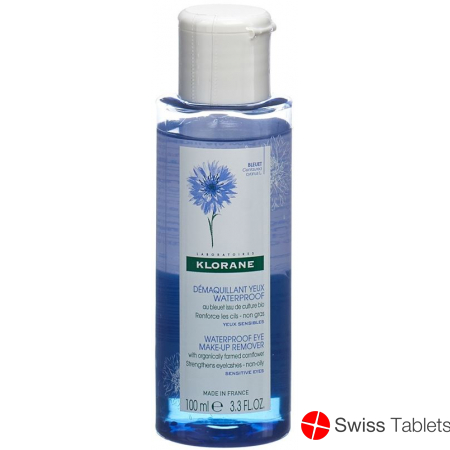 Klorane Bleuet Eye make-up remover Waterproof 100ml buy online