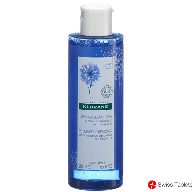 Klorane Bleuet Eye make-up remover 200ml buy online