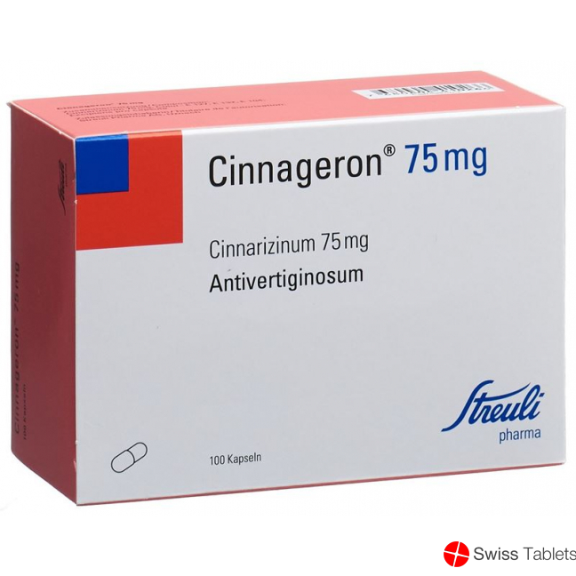 Cinnageron Kapseln 75mg 100 Stück buy online