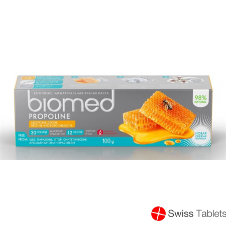 Splat Biomed Propoline Zahnpasta Tube 100g buy online