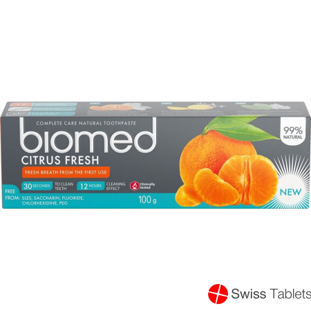 Splat Biomed Citrus Fresh Zahnpasta Tube 100g buy online