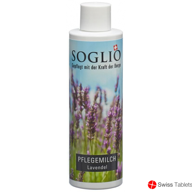 Soglio Pflegemilch Lavendel Flasche 200ml buy online
