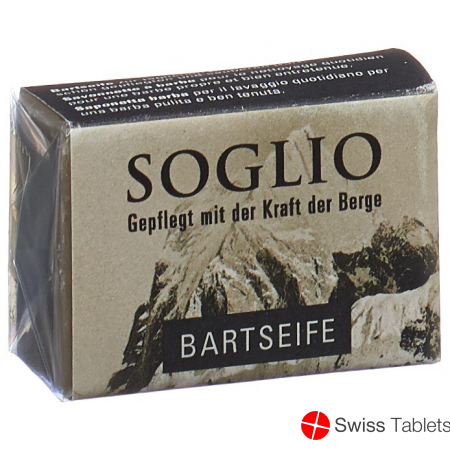 Soglio Bartseife ohne Dose 45g buy online