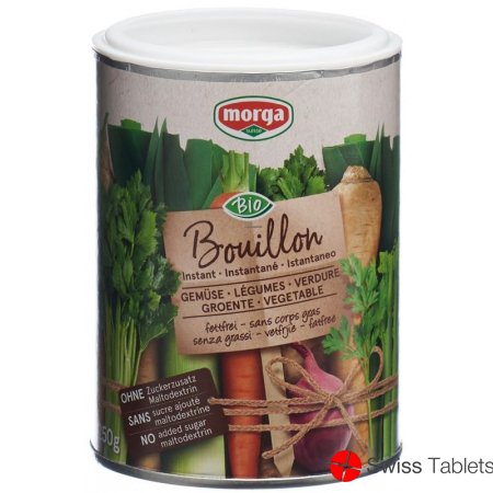 Morga Gemüse Bouillon Go Clean Fettfrei Bio 250g buy online