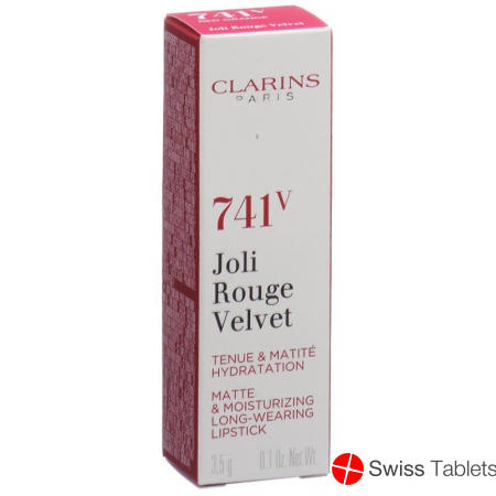 Clarins Joli Rouge Velvet No 741v buy online