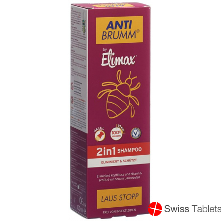 Antibrumm by Elimax Laus stop 2in1 Shampoo Fl 100 ml