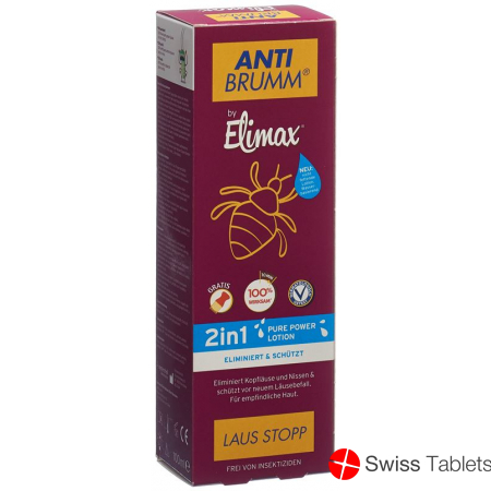 Anti Brumm By Elimax Louse Stopp 2in1 Pure Power Lotion 100ml buy online