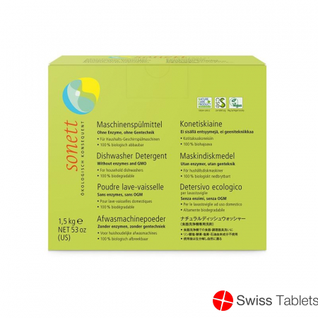 Sonett Maschinenspülmittel Pulver 1.5kg buy online