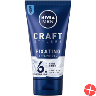 Nivea Craft Stylers Fixating Styling Gel 150ml Nivea Craft Stylers Fixating Styling Gel 150ml