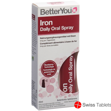 BetterYou Iron Daily Oral Spray 25ml buy online