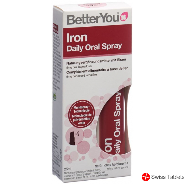 BetterYou Iron Daily Oral Spray 25ml buy online