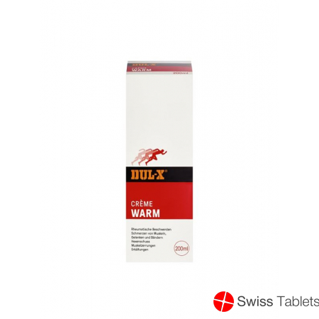 Dul-x Creme Warm (neu) Tube 200ml buy online