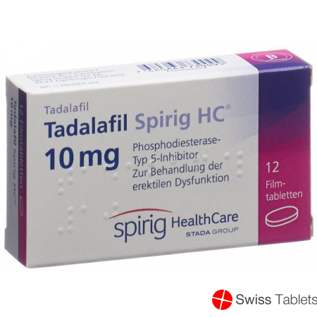 Tadalafil Spirig HC Filmtabletten 10mg 12 Stück buy online Tadalafil Spirig HC Filmtabletten 10mg 12 Stück buy online