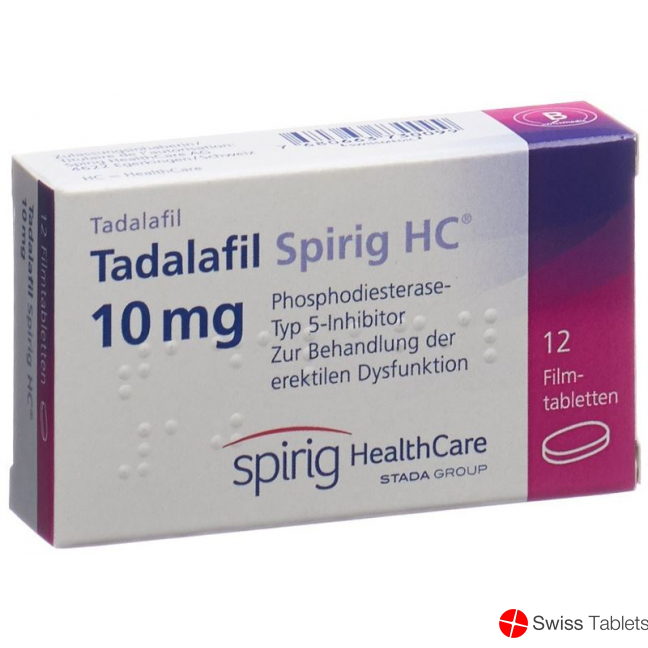 Tadalafil Spirig HC Filmtabletten 10mg 12 Stück buy online Tadalafil Spirig HC Filmtabletten 10mg 12 Stück buy online