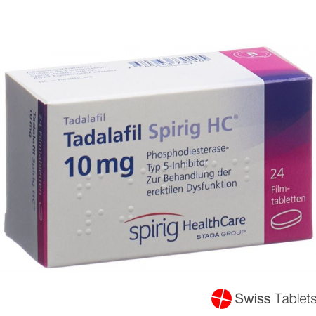 Tadalafil Spirig HC Filmtabletten 10mg 24 Stück buy online Tadalafil Spirig HC Filmtabletten 10mg 24 Stück buy online