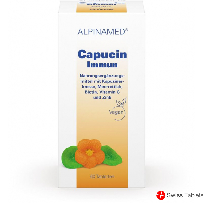 Alpinamed Capucin Immune Tablets tin 60 pieces buy online