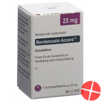 Bendamustin Accord Trockensubstanz 25mg Durchstechflasche